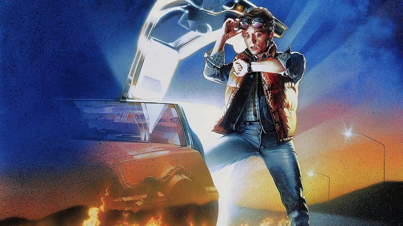 Back to the Future backdrop