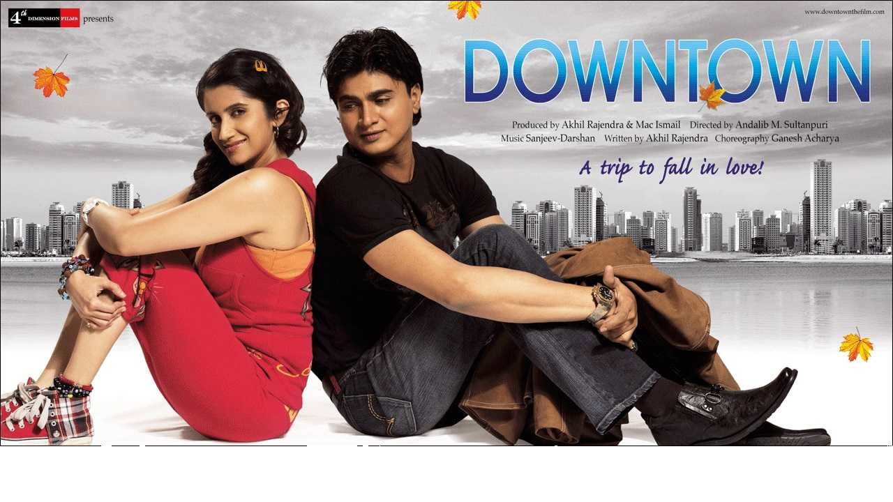 Downtown backdrop