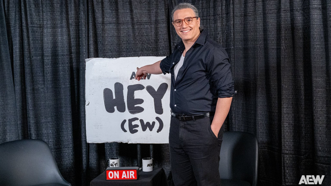 Hey! (EW) backdrop