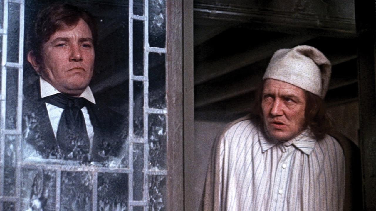 Scrooge backdrop