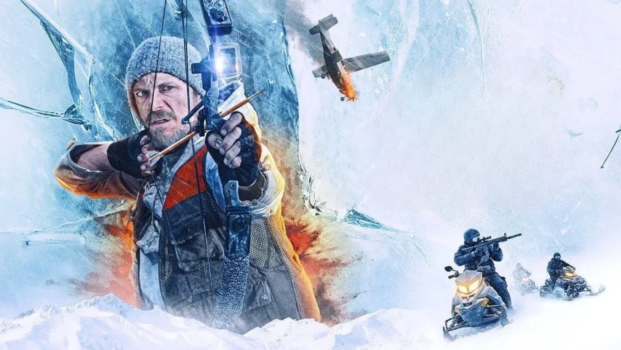 Icefall backdrop