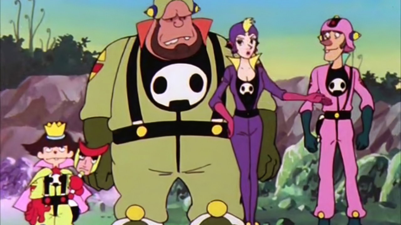 Time Bokan Series: Yattodetaman backdrop