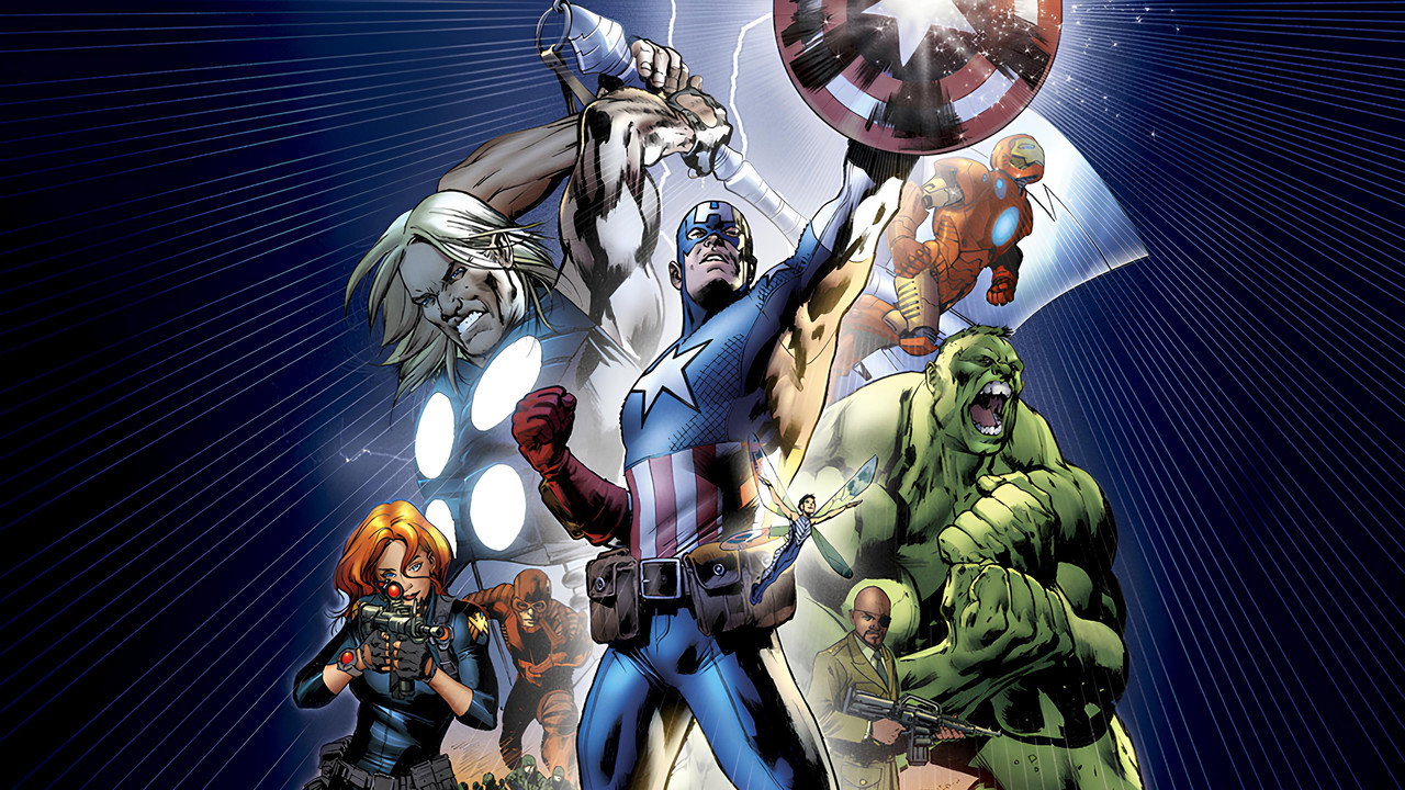 Ultimate Avengers: The Movie backdrop