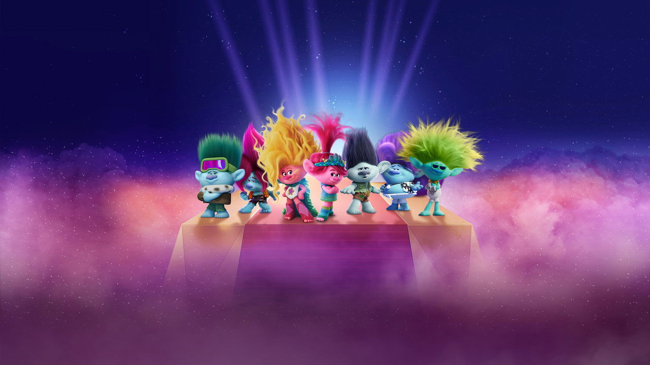 Trolls Band Together backdrop