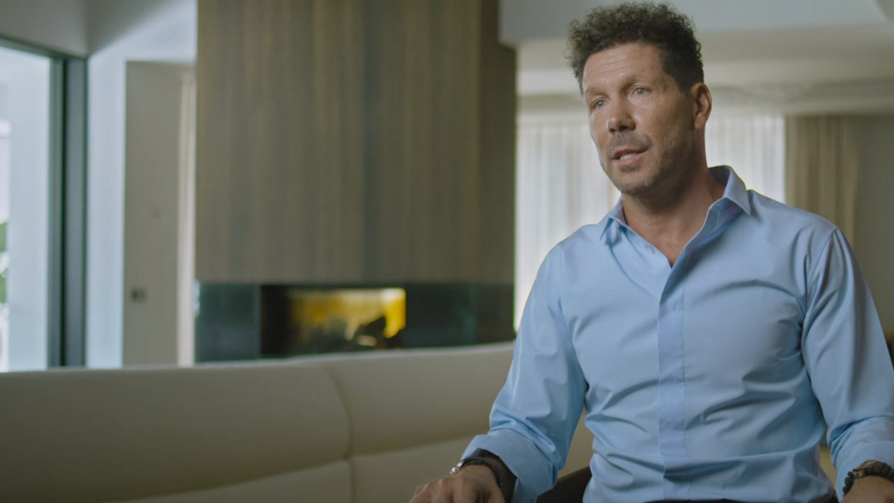 Simeone. Living Match by Match backdrop
