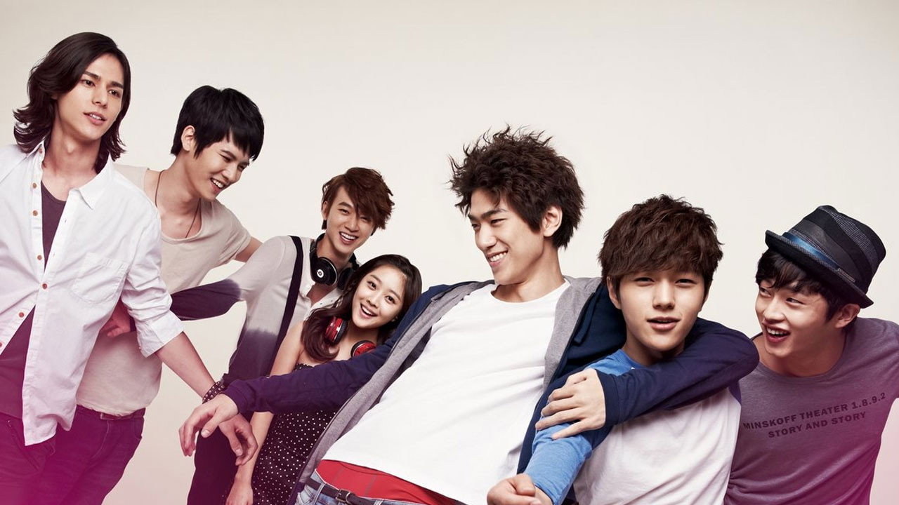 Shut Up: Flower Boy Band backdrop