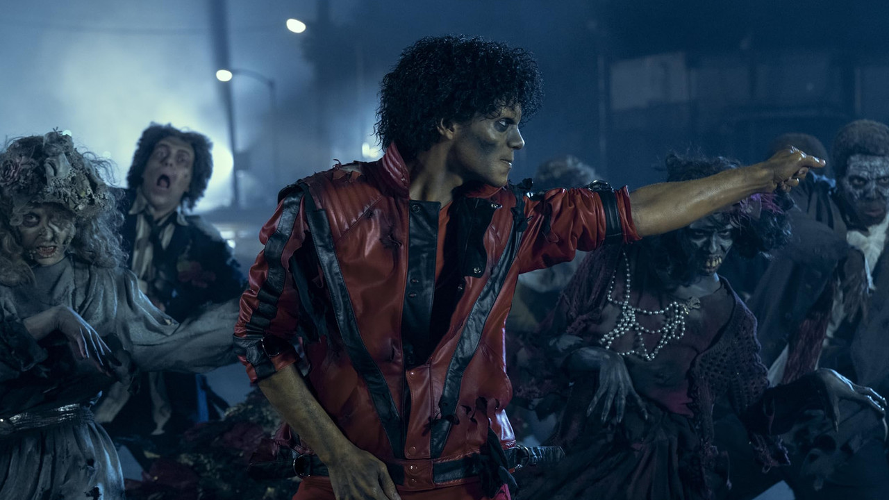 Don't Stop Til' You Get Enough: The Making of Michael backdrop