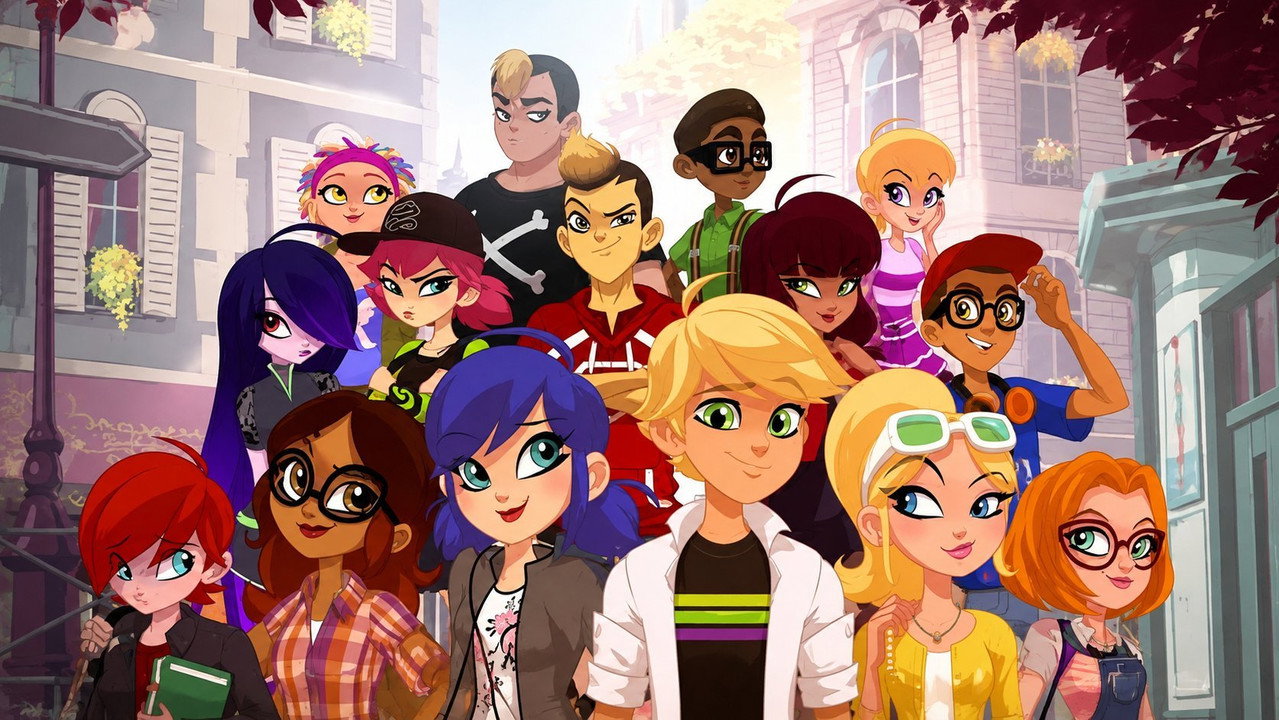Miraculous: Tales from Paris backdrop