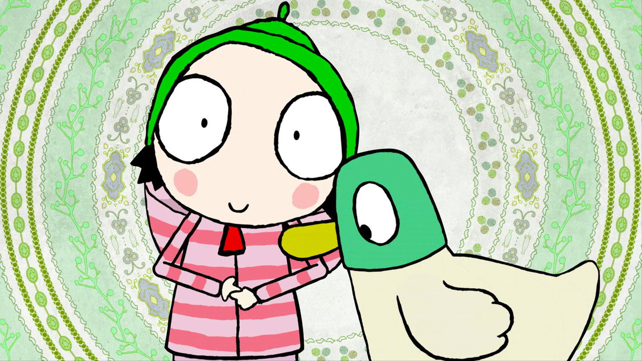 Sarah & Duck backdrop
