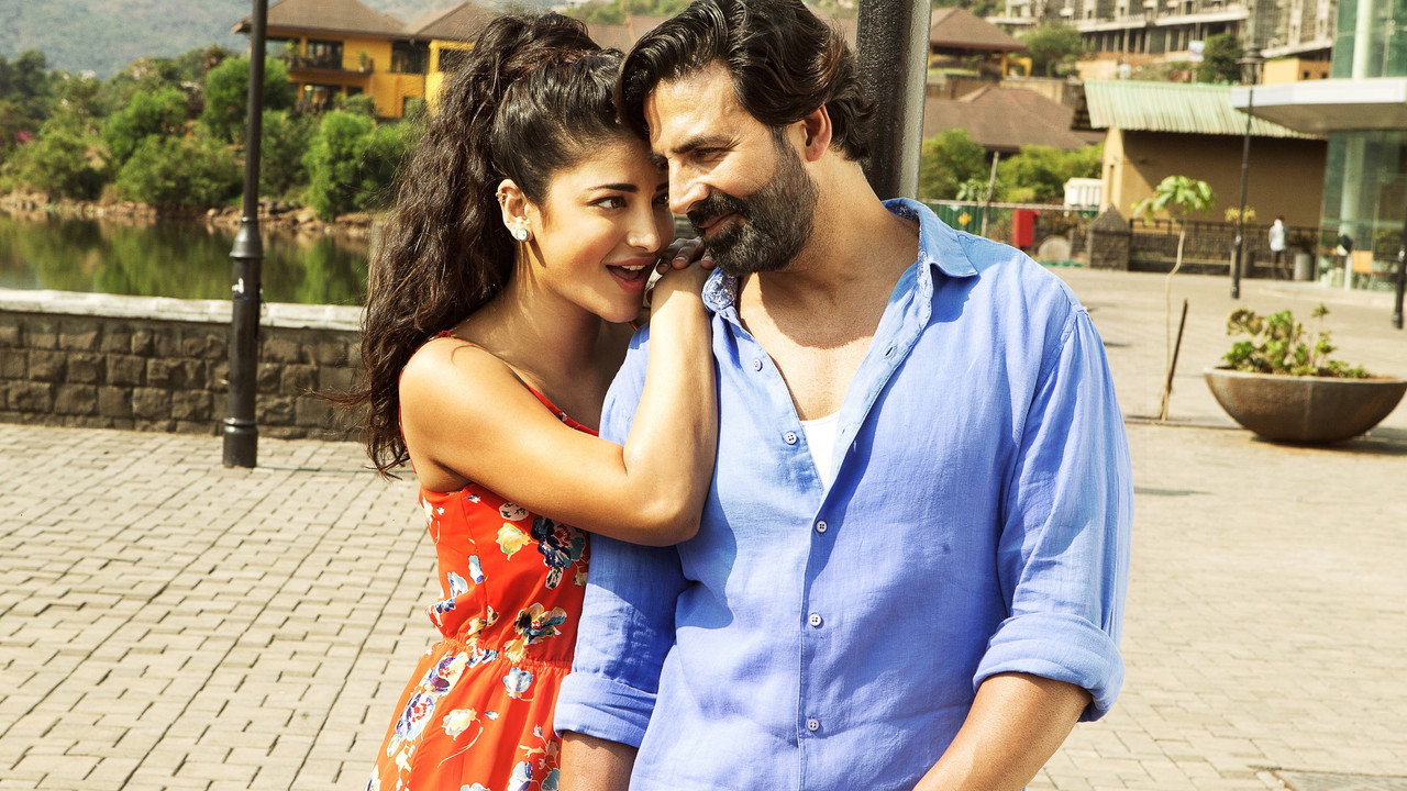 Gabbar Is Back backdrop