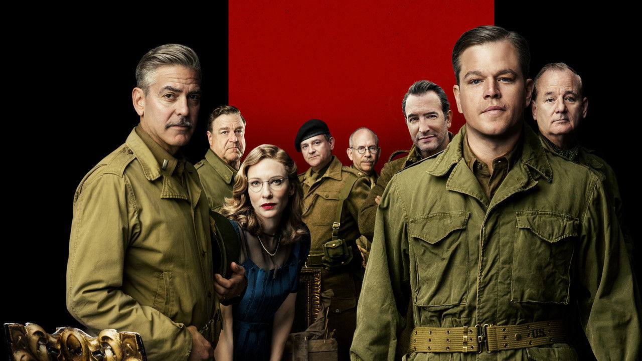 The Monuments Men backdrop