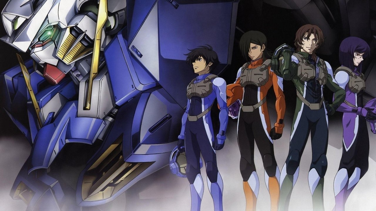 Mobile Suit Gundam 00 backdrop