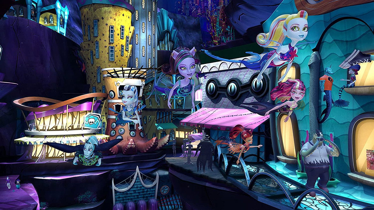 Monster High: Great Scarrier Reef backdrop