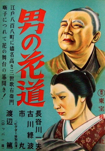 A Man's Flower Road of Triumph (1941) poster