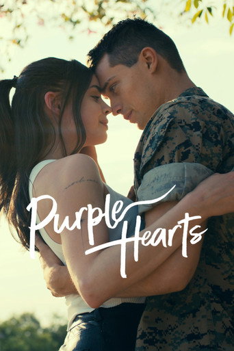 Purple Hearts (2022) poster