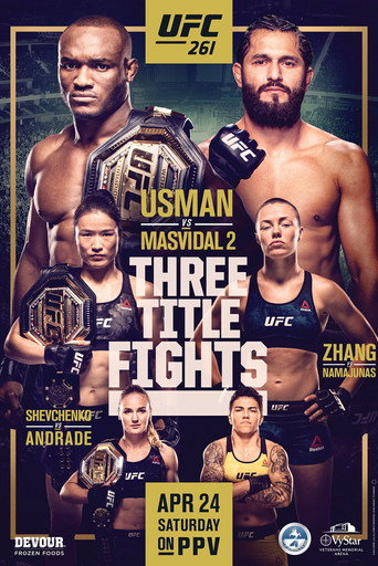UFC 261: Usman vs. Masvidal 2 (2021) poster