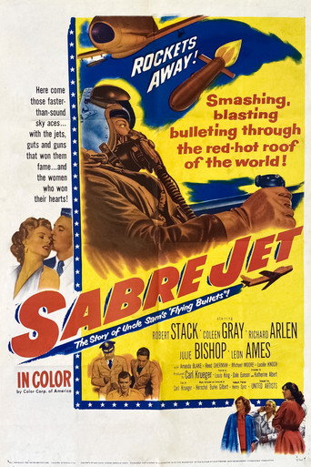 Sabre Jet (1953) poster