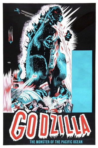 Godzilla, the Monster of the Pacific Ocean (1957) poster