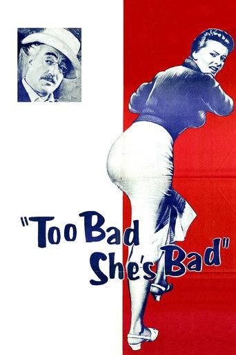 Too Bad She's Bad (1954) poster