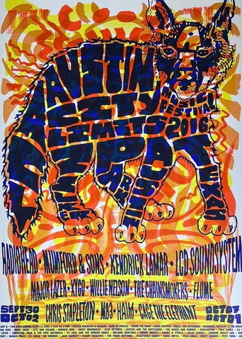 Radiohead: Austin City Limits Music Festival 2016 (2016) poster