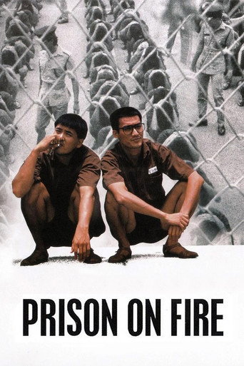 Prison on Fire (1987) poster