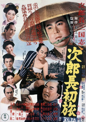 Jirocho Begins His Roving Life (1953) poster