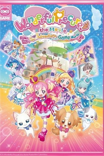 Wonderful PreCure! The Movie: A Grand Adventure in a Thrilling♡Game World! (2024) poster