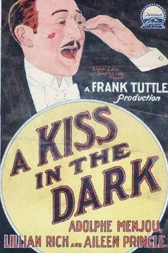 A Kiss in the Dark (1925) poster