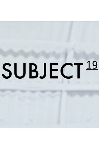 Subject 19 (2020) poster