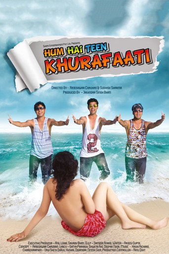 Hum Hai Teen Khurafaati (2014) poster