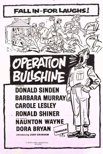 Operation Bullshine (1959) poster