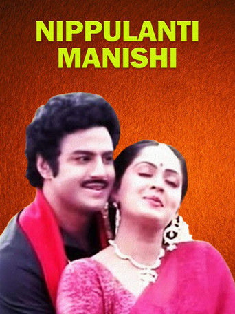 Nippulanti Manishi (1986) poster