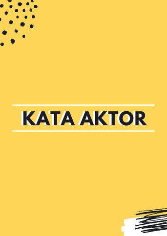 Kata Aktor (2019) poster