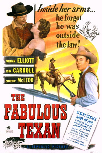 The Fabulous Texan (1947) poster