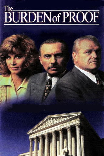 The Burden of Proof (1992) poster