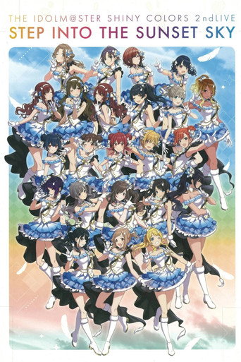 THE IDOLM@STER SHINY COLORS 2ndLIVE STEP INTO THE SUNSET SKY (2021) poster