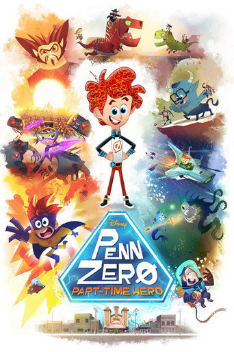 Penn Zero: Part-Time Hero (2014) poster