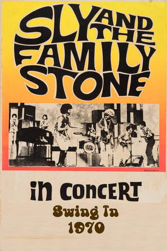 Sly & The Family Stone: Swing In '70 (1970) poster