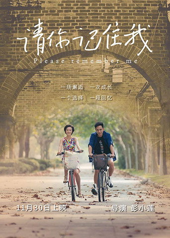 Please Remember Me (2017) poster