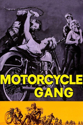 Motorcycle Gang (1957) poster