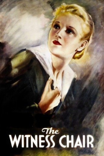 The Witness Chair (1936) poster