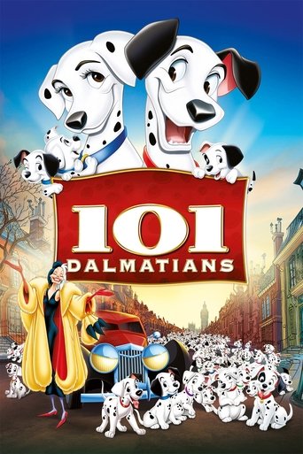 One Hundred and One Dalmatians (1961) poster