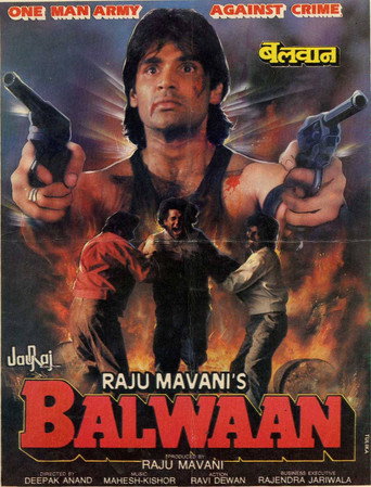 Balwaan (1992) poster