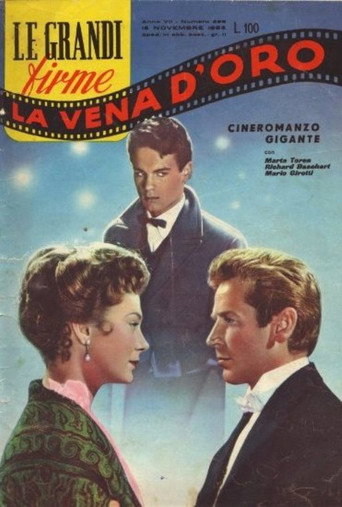 The Golden Vein (1955) poster
