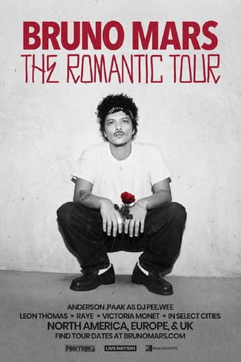 Bruno Mars: The romantic tour live (2026) poster