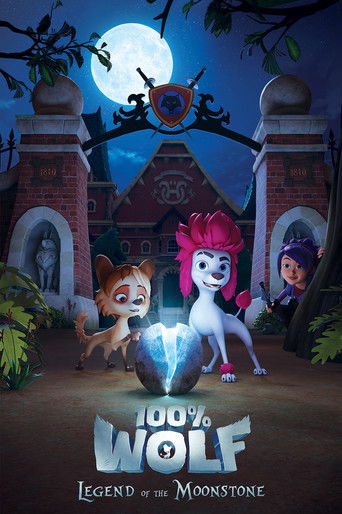 100% Wolf: The Legend of the Moonstone (2020) poster