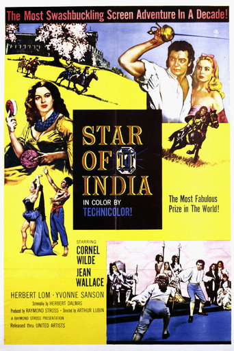 Star of India (1954) poster