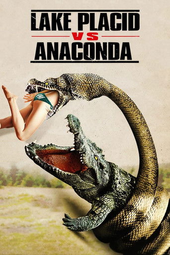 Lake Placid vs. Anaconda (2015) poster