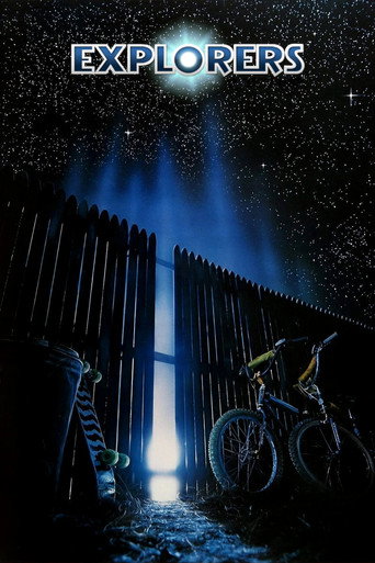 Explorers (1985) poster