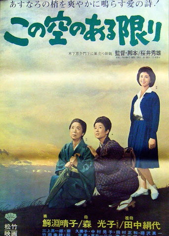 Kono sora no aru kagiri (1964) poster